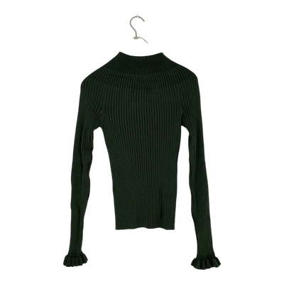By Malene Birger savannah knitted blouse, moss | woman S