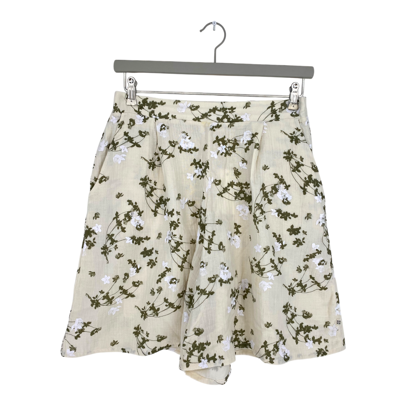 Kaiko wide leg muslin shorts, clover blossom | woman M