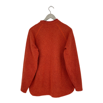 Varg dragö wool sweater, orange | woman XL