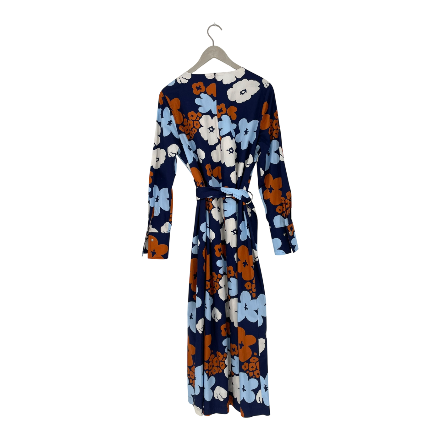 Marimekko heila keväättalkoot dress, blue flowers | woman 44