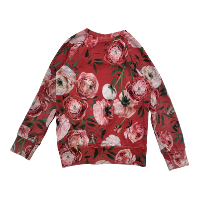 Versonpuoti sweater, flowers | 116/122cm