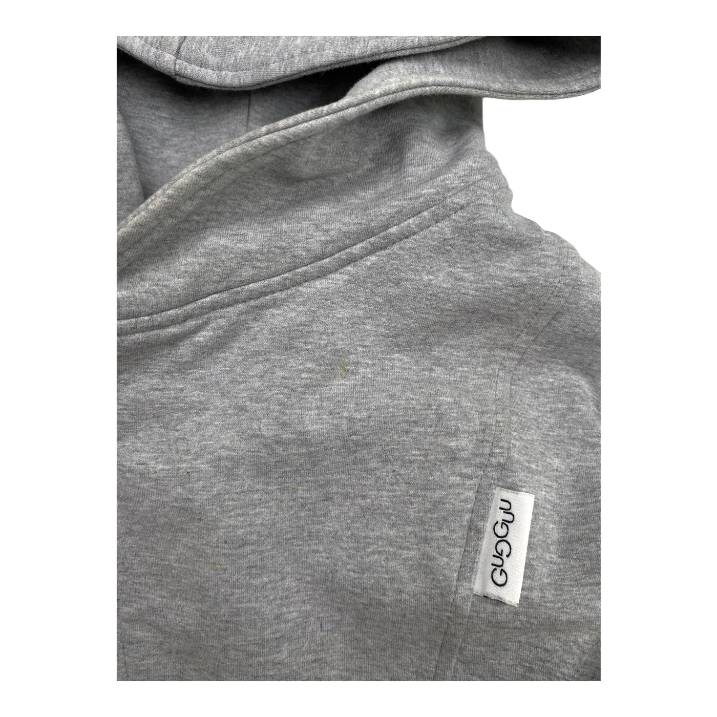 Gugguu zipper hoodie, grey | 92cm