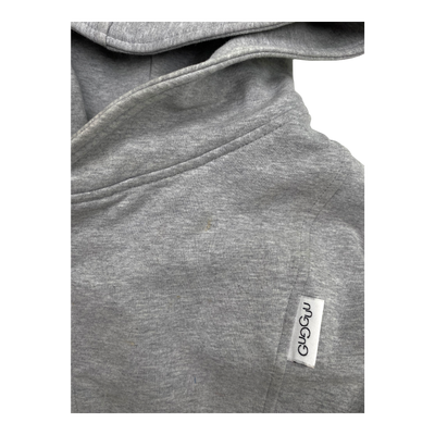 Gugguu zipper hoodie, grey | 92cm