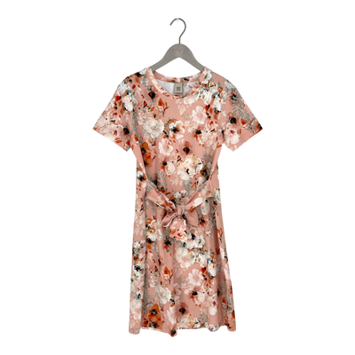 Kaiko t-shirt belted dress, peach blush | woman S