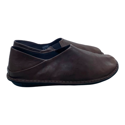 VIBAe Zuma leather shoes, cocoa brown | 45