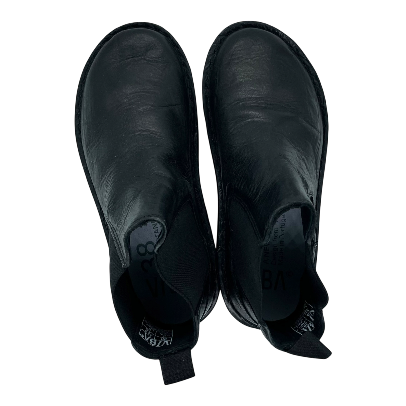 VIBAe Helsinki leather boots, preto black | 38