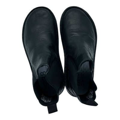 VIBAe Helsinki leather boots, preto black | 38