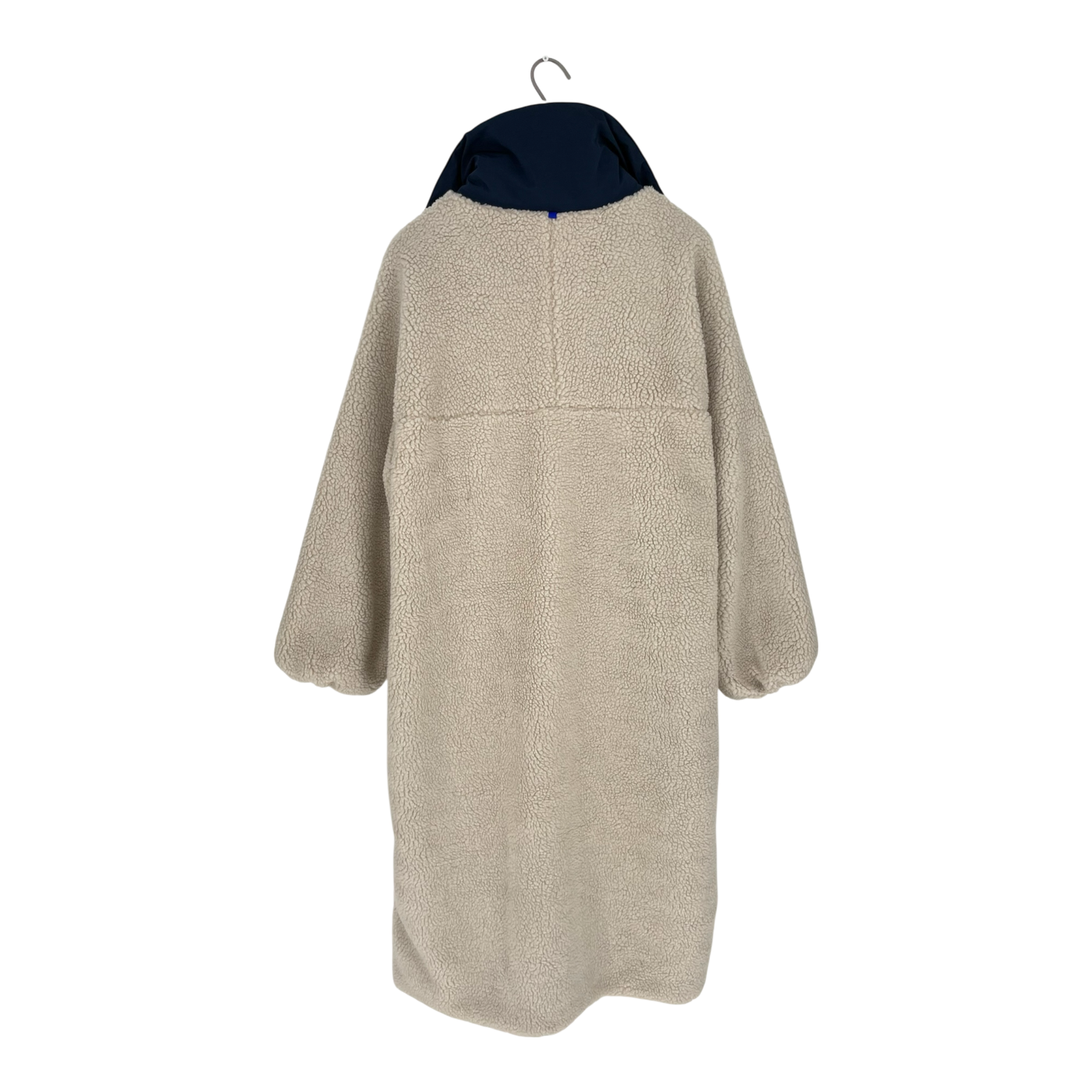 Embassy of Bricks and Logs lille sherpa teddy coat, cream | woman S
