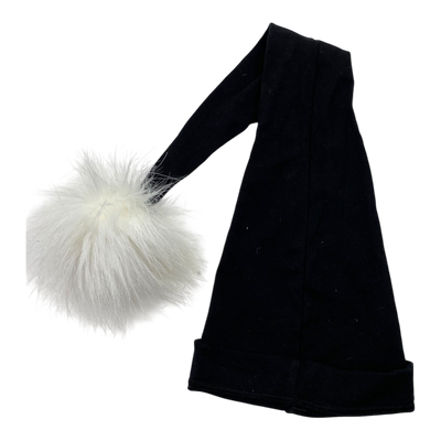 Metsola christmas hat, black | 1-2y