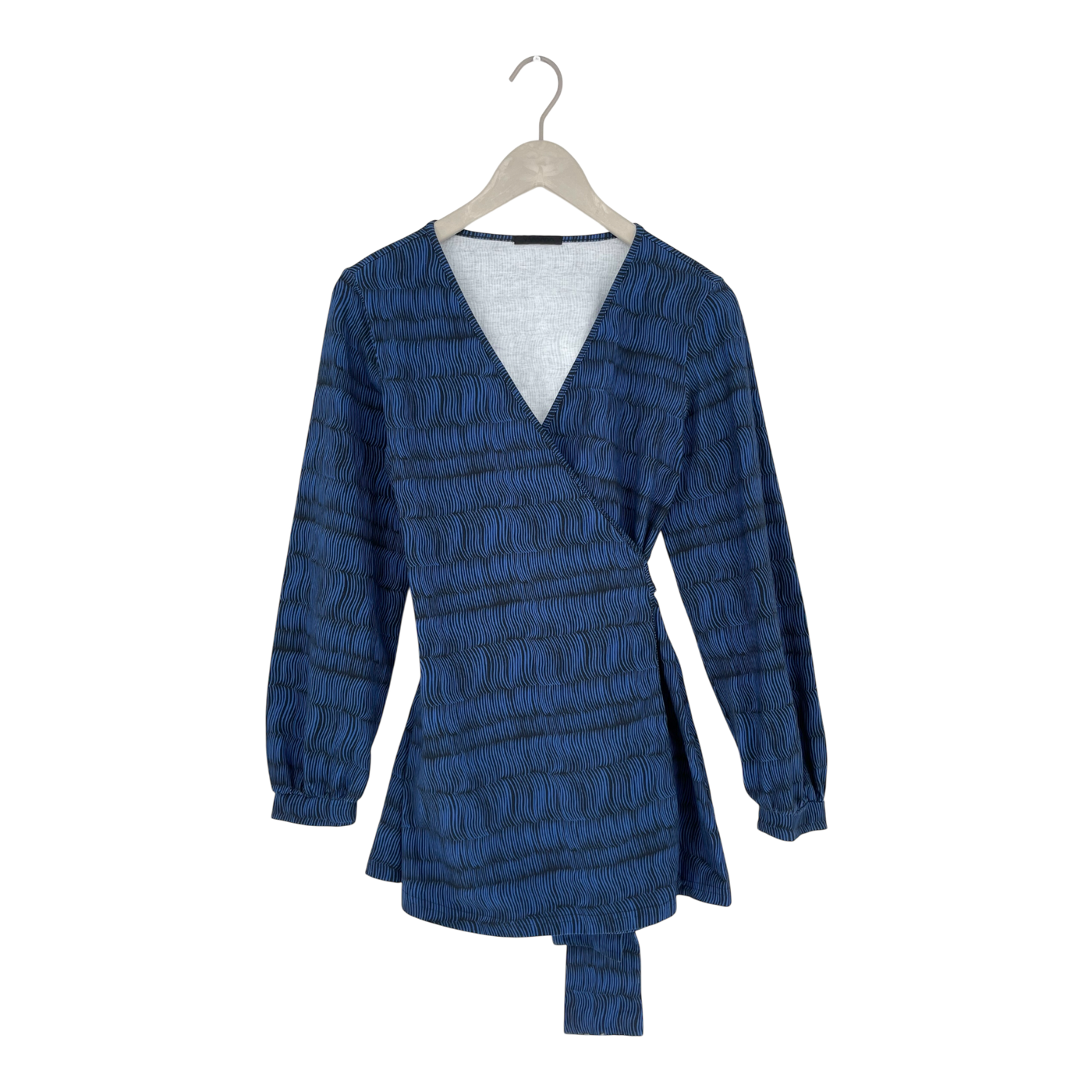 Vimma wrap shirt, abstract | woman onesize