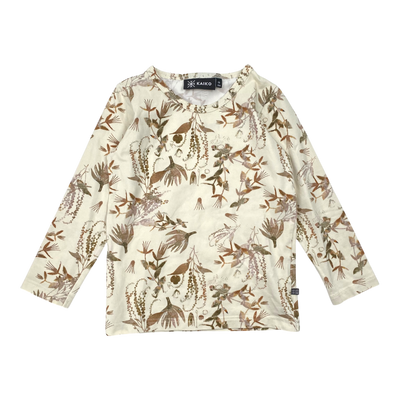 Kaiko shirt, dried botany | 98/104cm