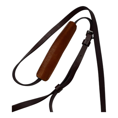 Harold's Bags leather chaza twosize handbag, cognac