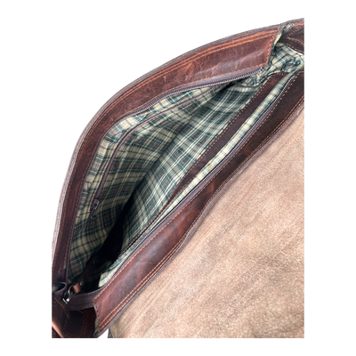 Harold's Bags briefcase bag, brown