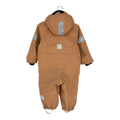 Reima marte mid overall, brown | 80cm