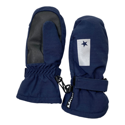 Molo mitzy winter gloves, navy blue | 3-5y