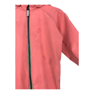 Reima mjosa softshell overall, pink | 92cm