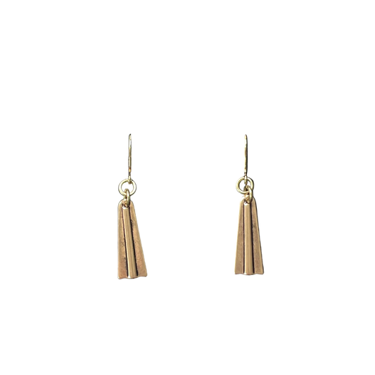 Kalevala Koru kuutar earrings, bronze