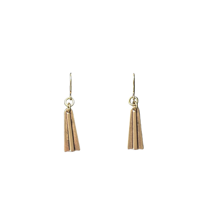 Kalevala Koru kuutar earrings, bronze