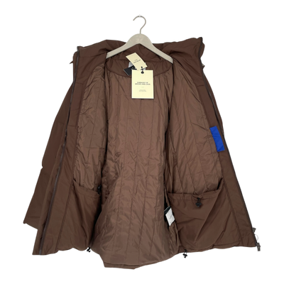 Embassy of Bricks and Logs astoria parka jacket, brown | unisex L