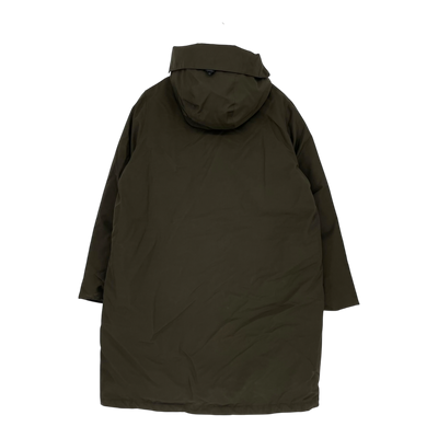 Embassy of Bricks and Logs albury coat, black olive | woman S