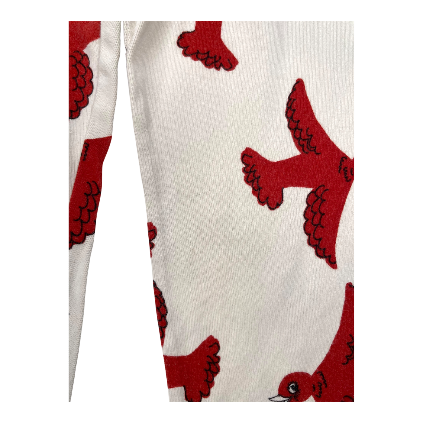 Mini Rodini leggings, birds | 116/122cm