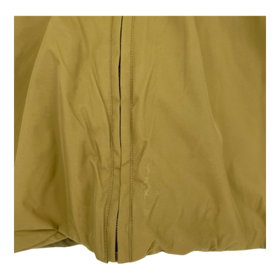 Embassy of Bricks and Logs bushwick puffer jacket, golden leaf | unisex L