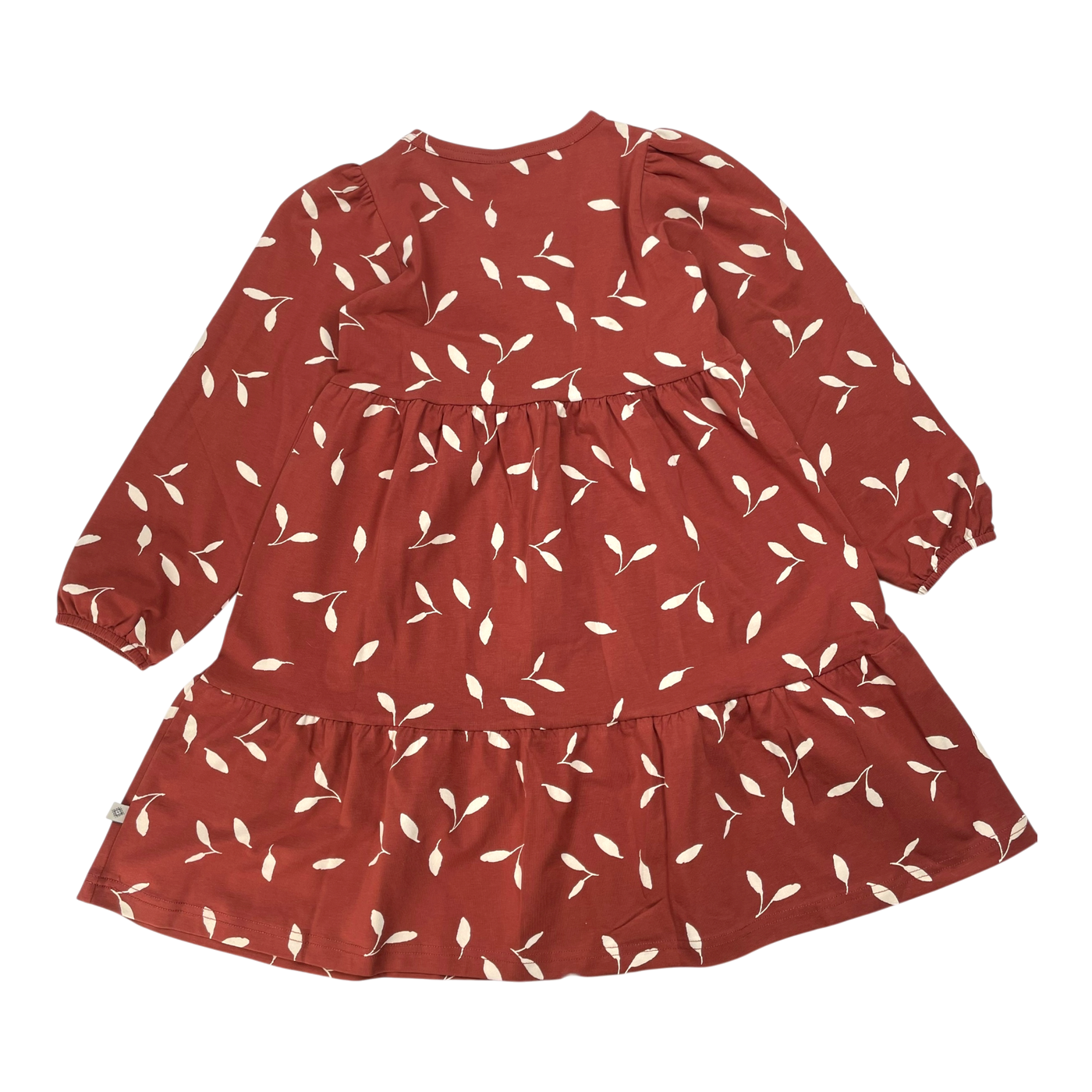 Kaiko frill puffy dress, mahogany wind | 122/128cm