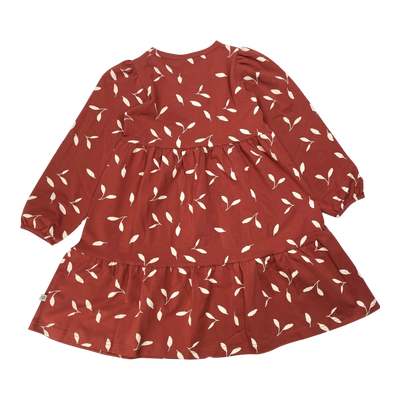 Kaiko frill puffy dress, mahogany wind | 122/128cm