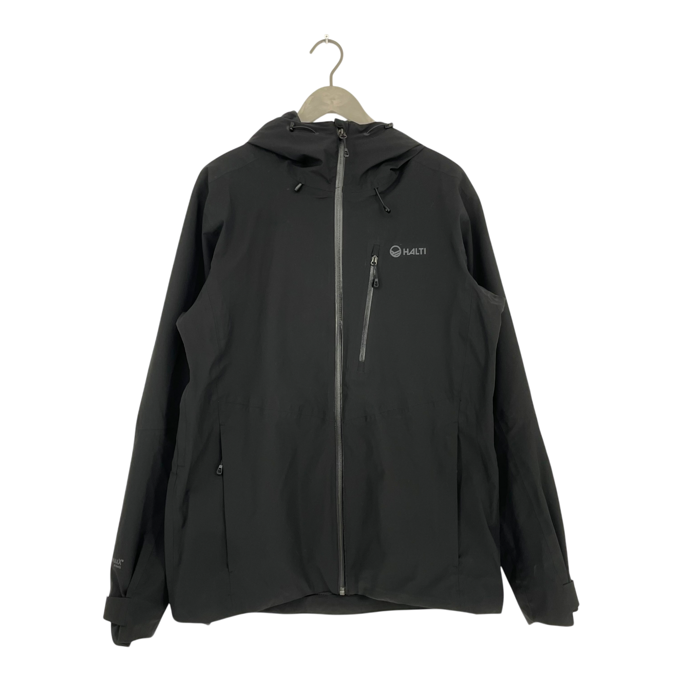Halti biegga shell jacket, black | man L