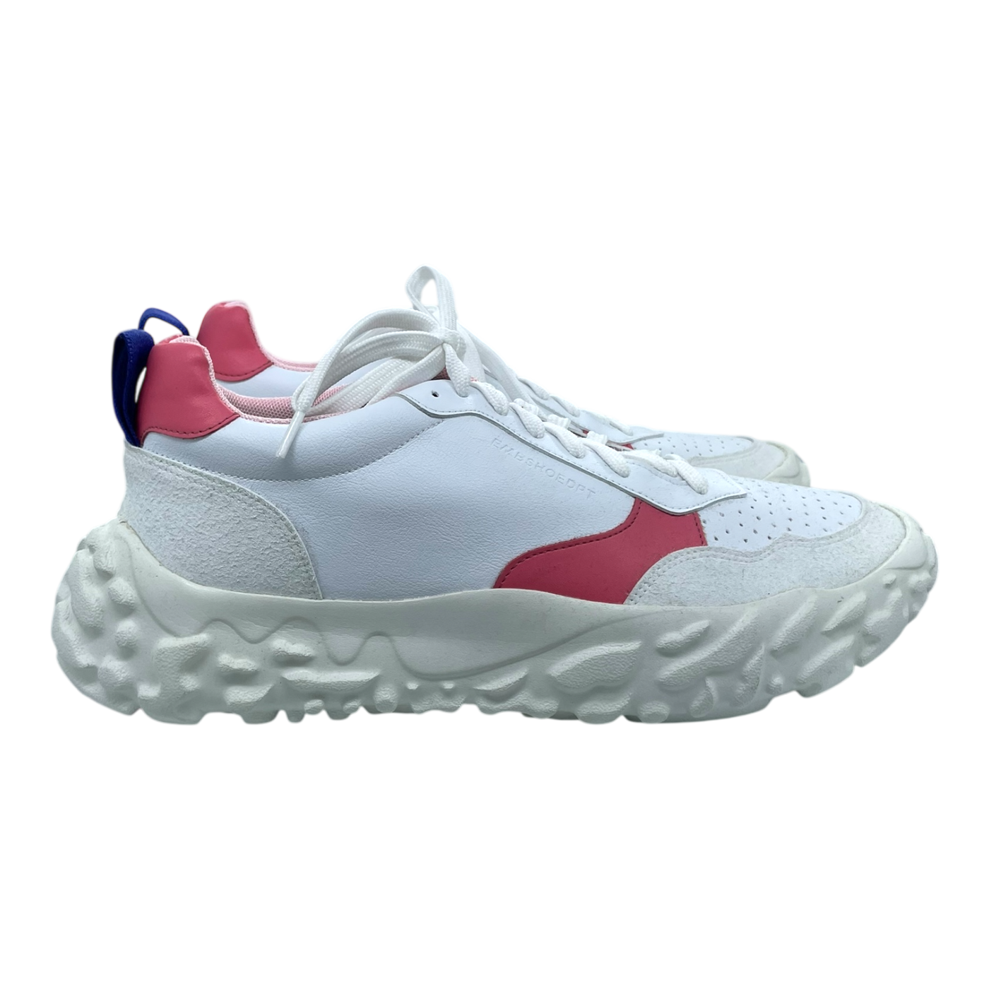 Embassy of Bricks and Logs portsmouth sneakers, white/pink | 43