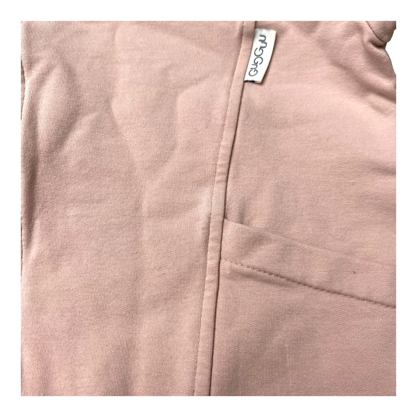 Gugguu zipper hoodie, pink | 92cm