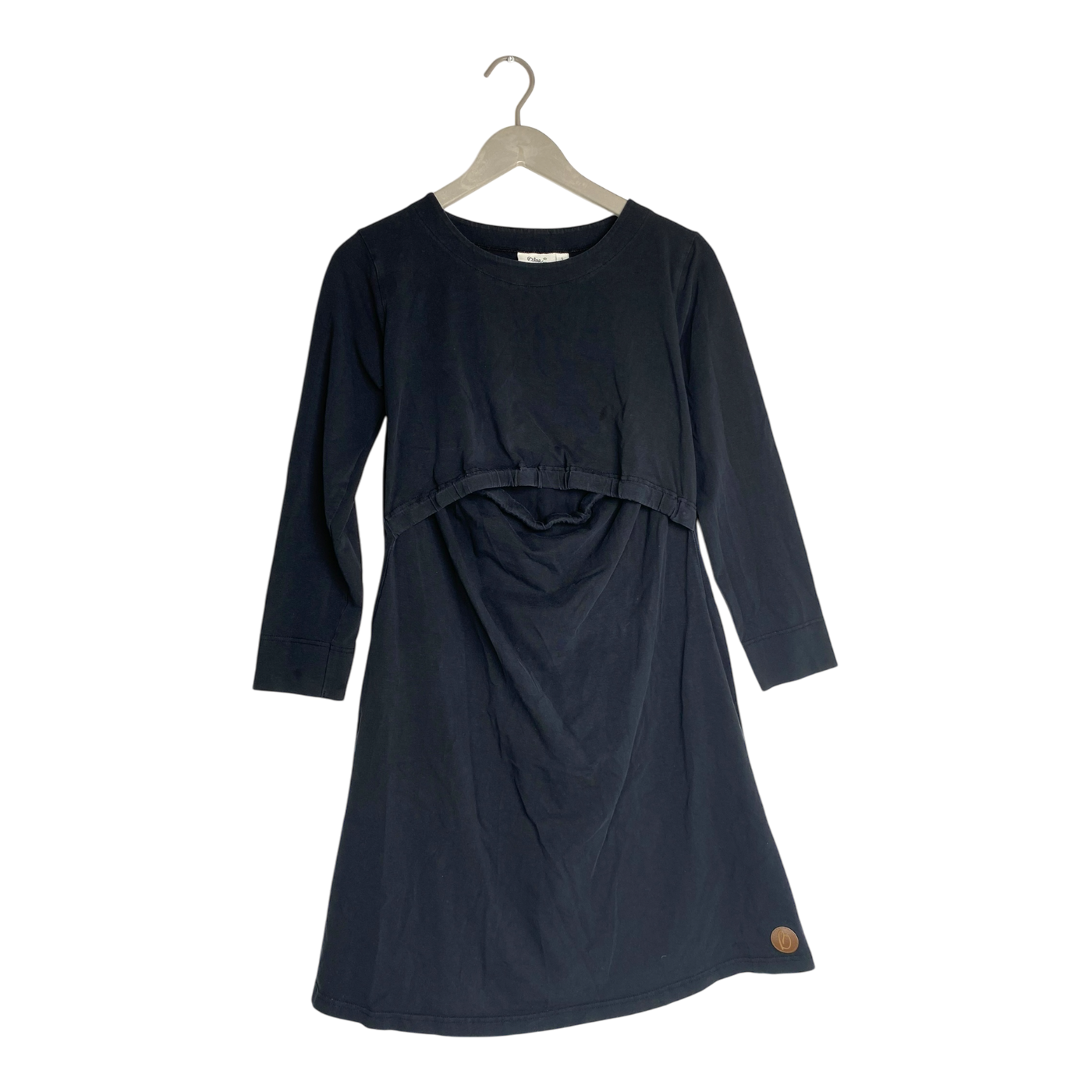 Blaa nursing tricot tunic, black | woman S