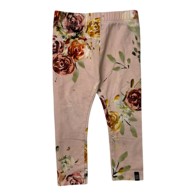 Kaiko leggings, rose yard | 74/80cm