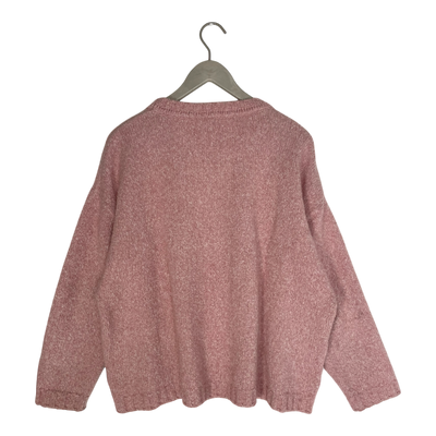 Papu fluffy knitted sweater, pink| woman M/L