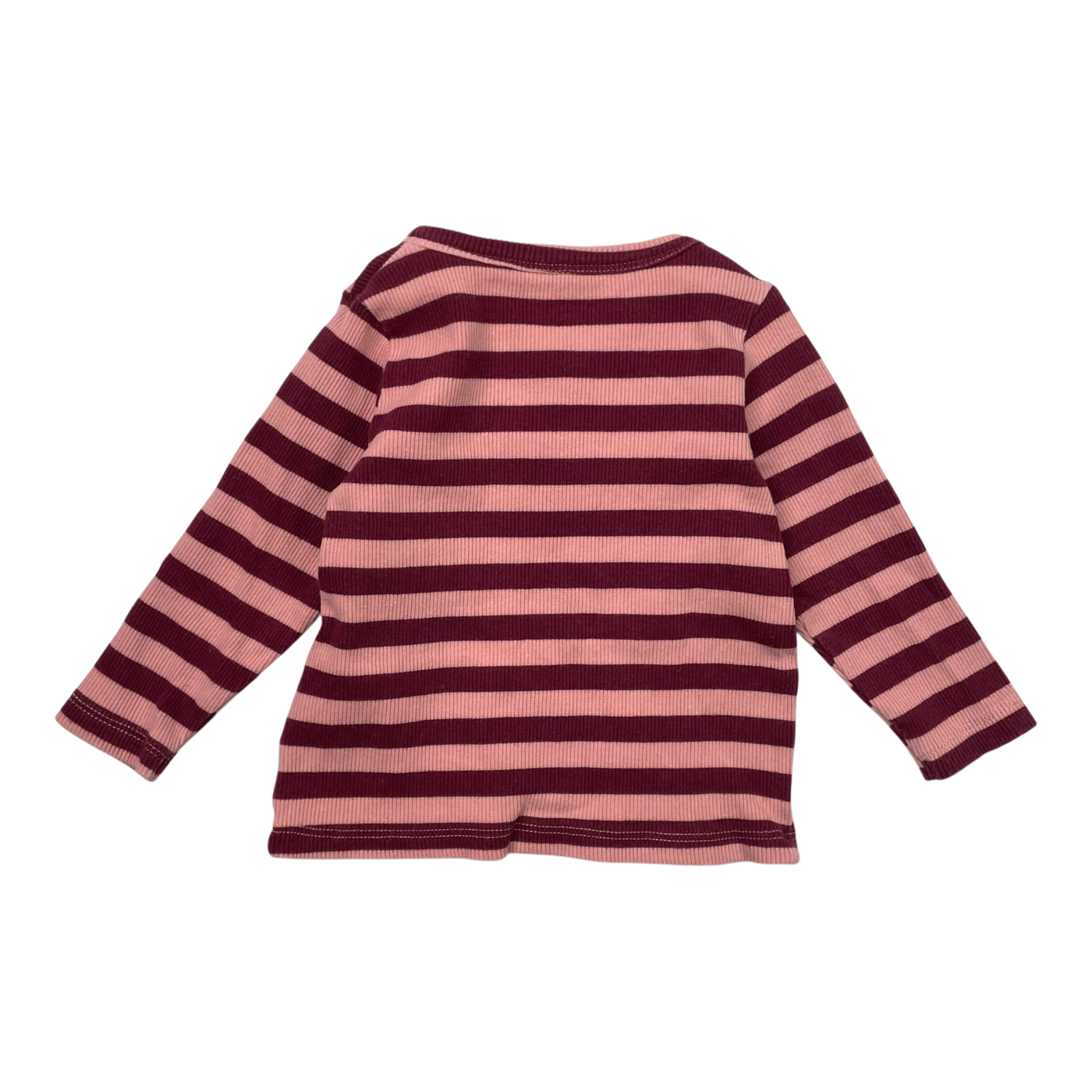 Mini Rodini rib shirt, stripes | 56/62cm