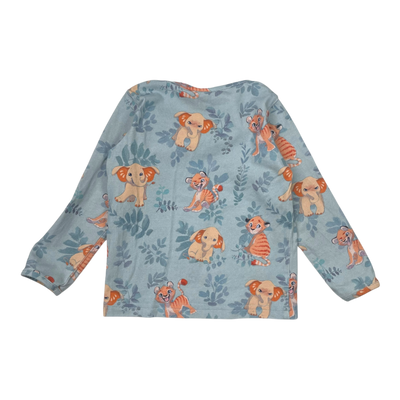 Metsola shirt, elephant & tiger | 74/80cm