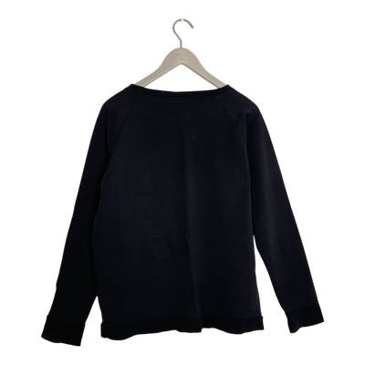 Papu sweatshirt, black & gold | woman M