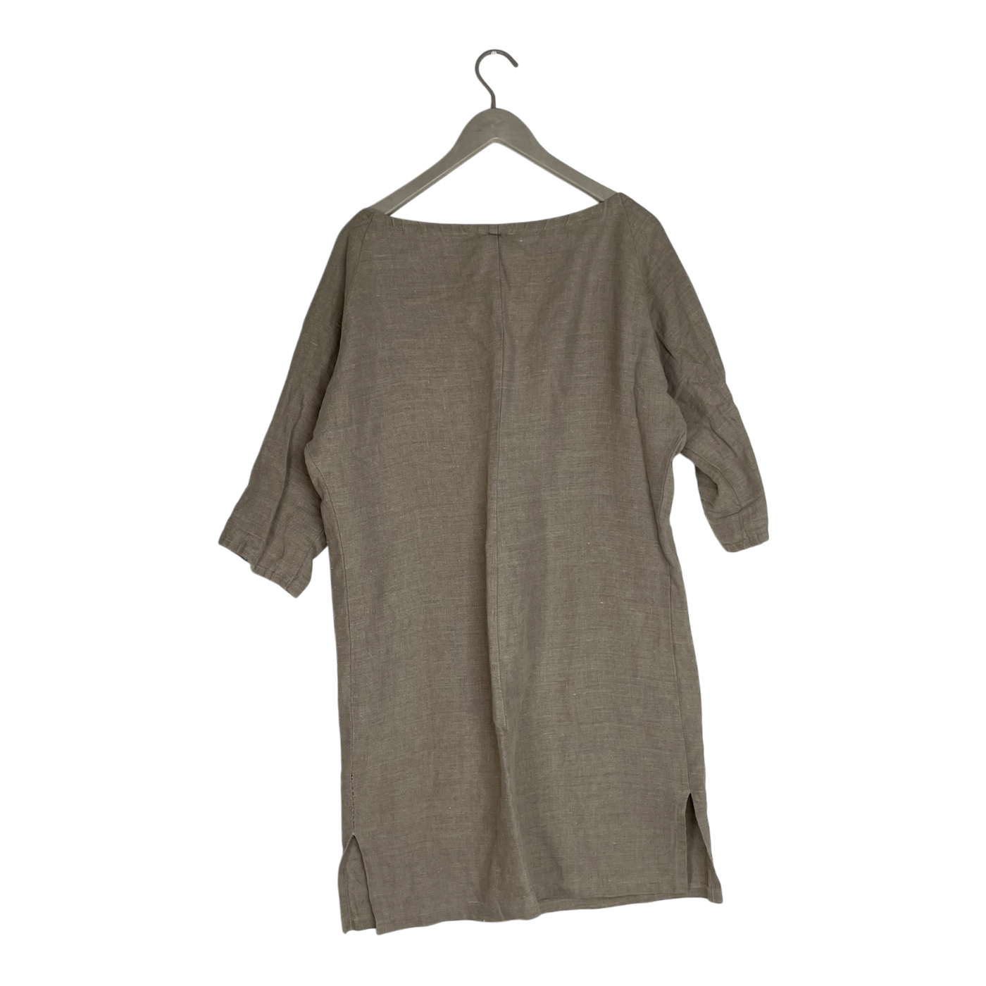 Bypias amalfi linen dress, almond | woman XL/XXL