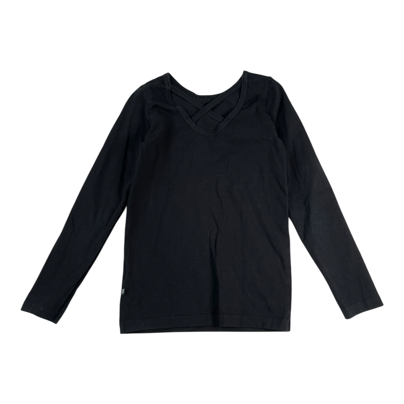 Kaiko cross shirt, black | 134/140cm