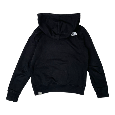 The North Face hoodie, black | junior L