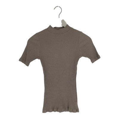 Riva Clothing rib t-shirt, beige | woman XS