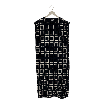 Mainio frames maxi dress, black/white | woman L/ XL