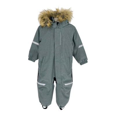 Polarn O. Pyret winter overall, teal blue | 92cm