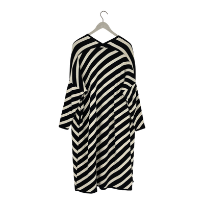 Papu long knitted cardigan, stripes | woman XS/S