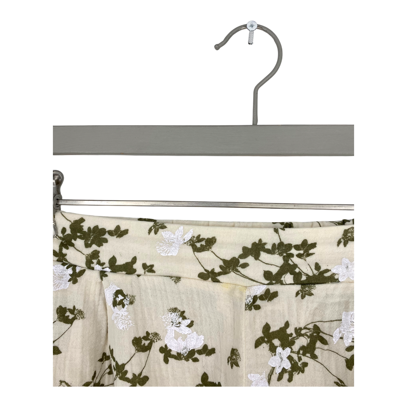 Kaiko wide leg muslin shorts, clover blossom | woman M