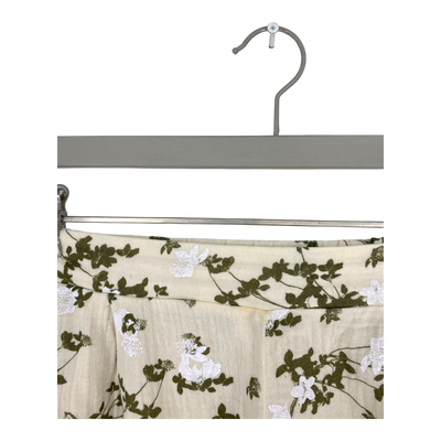 Kaiko wide leg muslin shorts, clover blossom | woman M