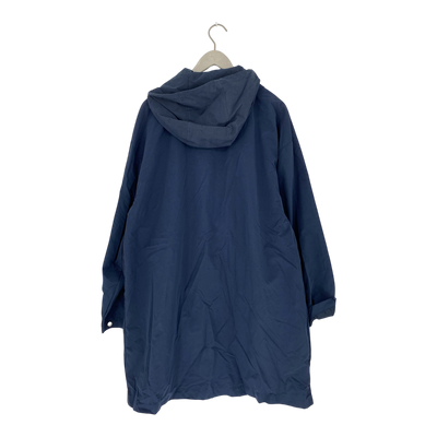 Embassy of Bricks and Logs teabeak parka, navy blue | unisex L
