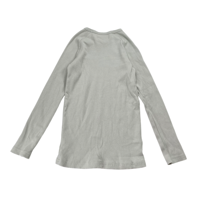 Gugguu rib shirt, alice blue | 128cm