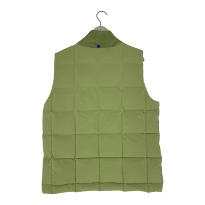 Embassy of Bricks and Logs warwick puffer vest, green | unisex L