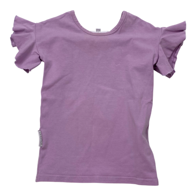 Gugguu frill t-shirt, lavender | 86cm